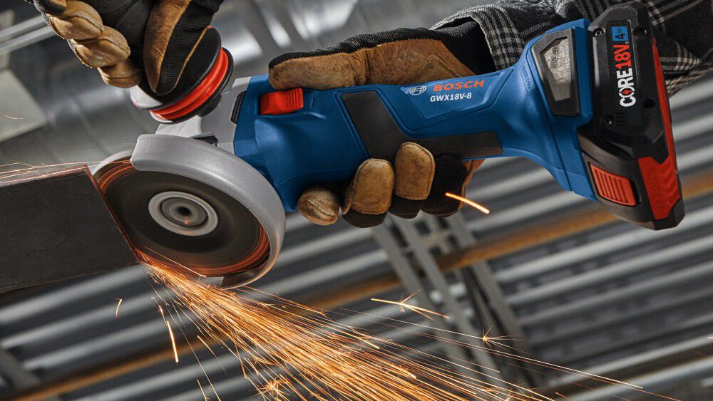 Bosch 18V X LOCK 4 1/2in Angle Grinder (Bare Tool), large image number 7