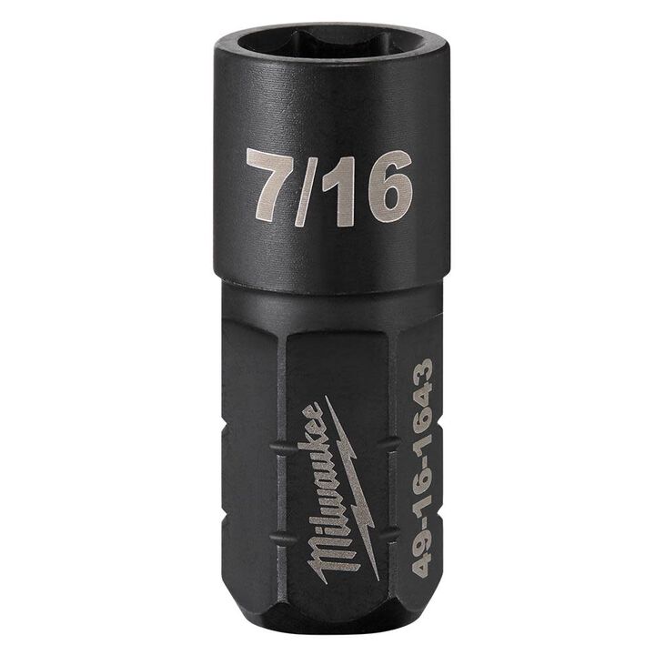 Milwaukee INSIDER Box Ratchet Socket 6 Point 7/16 in, large image number 0