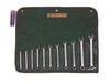 Wright Tool 11 pc. Metric Combination Wrench Set 7 mm to 19 mm 12 pt, small