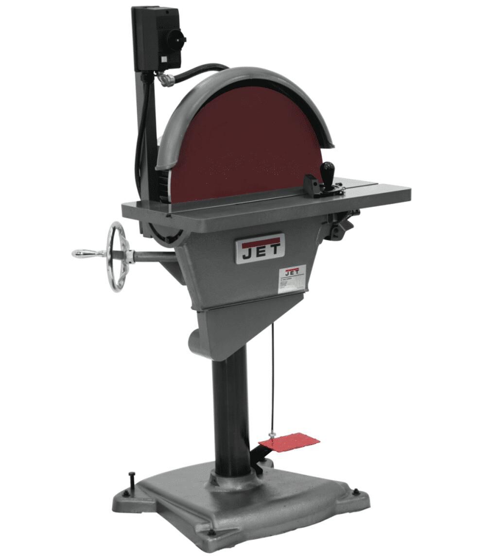 JET J-4421-4 20 In. Disc Grinder 3PH 440 V, large image number 2