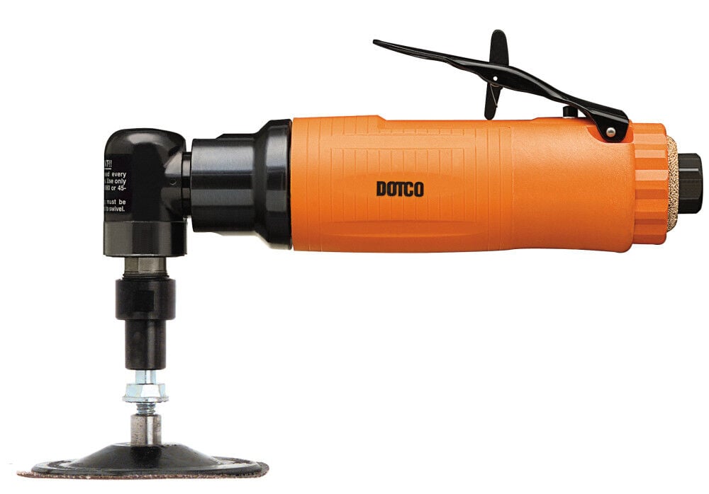 Cleco Dotco Ergonomic Right Angle Sander/Grinder with 1/4In Collet, large image number 3