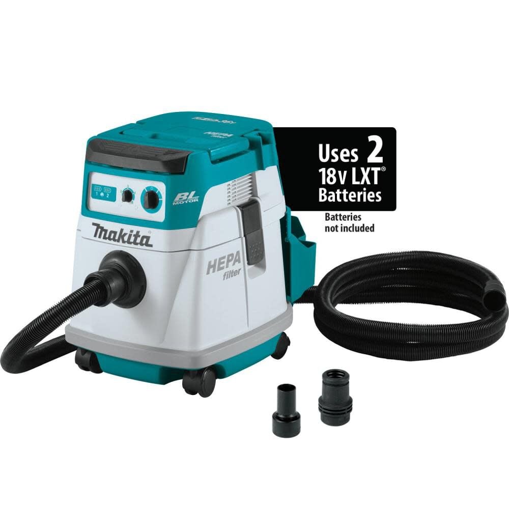 Makita 18V X2 (36V) LXT 4 Gallon HEPA Filter Dry Dust Extractor (Bare Tool) – XCV24ZX