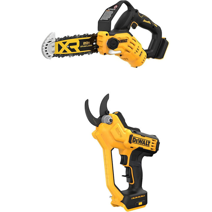 DEWALT 20V MAX Cordless Pruner & Cordless Pruning Saw Bundle