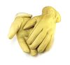 Hand Armor Men's Tan Lined Deerskin Gloves, small image number 1