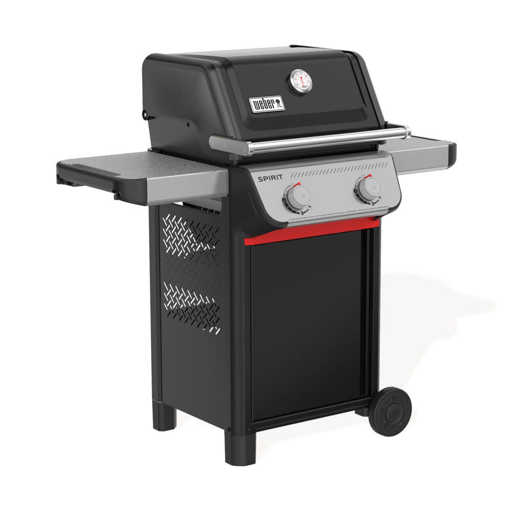 Weber Spirit E-210 26.6 Inch 2 Burner 26600 BTU Black Liquid Propane Gas Grill, large image number 4