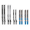 Bosch Wood and Metal Cutting T-Shank Jig Saw Blade Set 10 Pieces, small image number 4