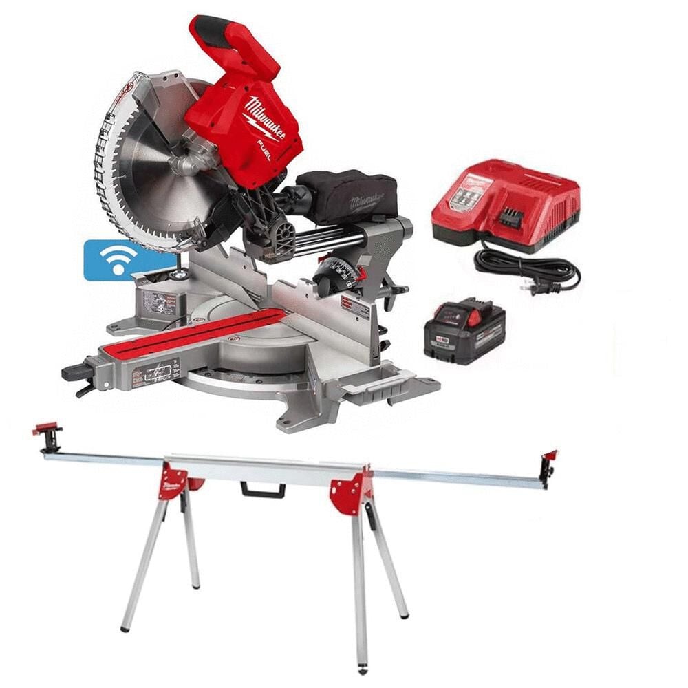 Milwaukee M18 12 In. Miter Saw (Bare Tool), Folding Miter