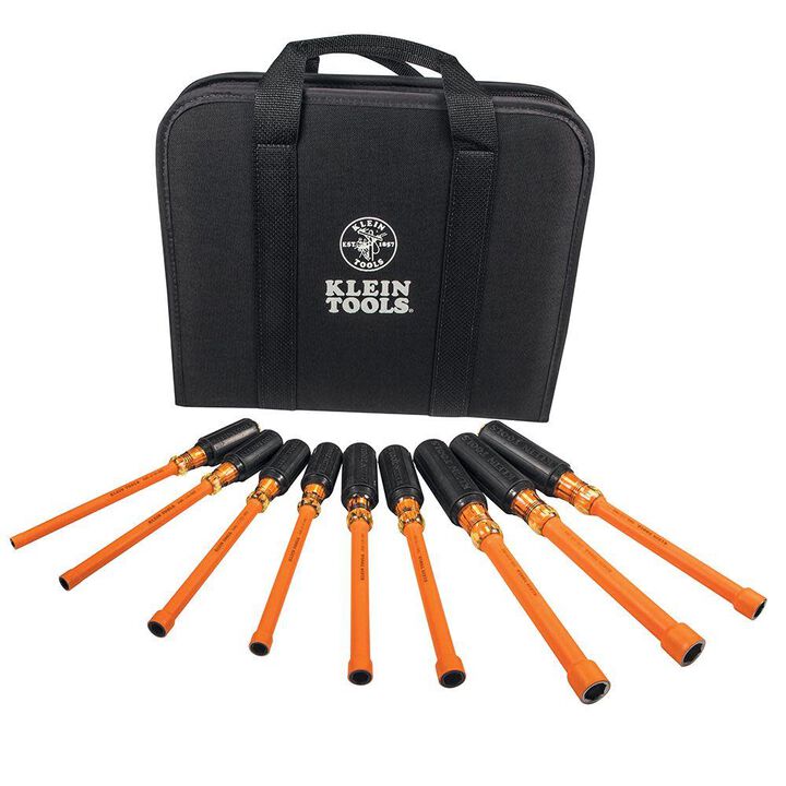 Klein Tools 9 Piece Insulated Nut Driver Kit, large image number 3