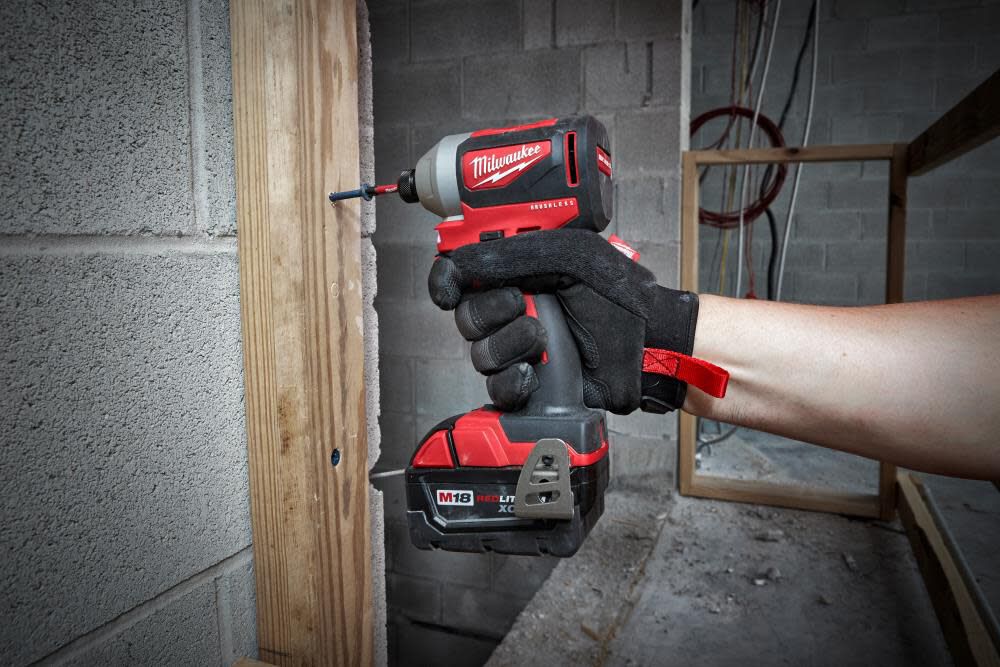 Milwaukee M18 Brushless Hammer Drill Impact Combo Kit 2.04.0 2893 22CX Acme Tools