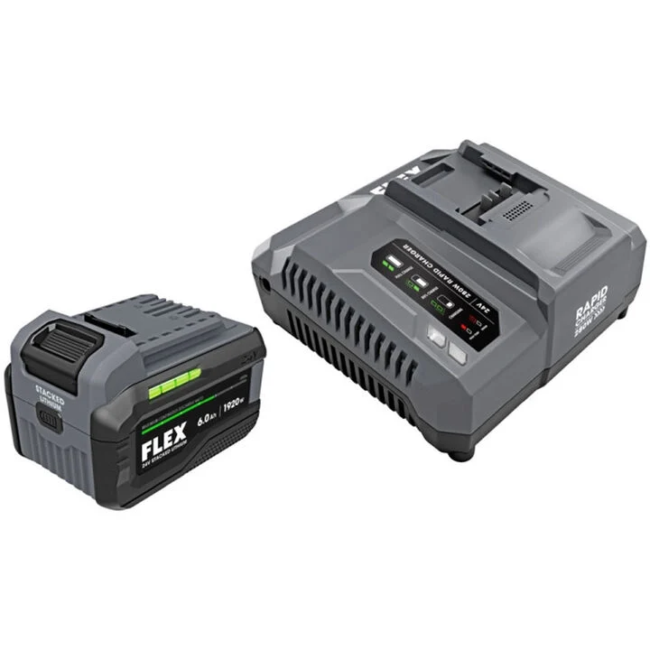 FLEX 24V 6Ah Stacked Lithium Battery Starter Kit