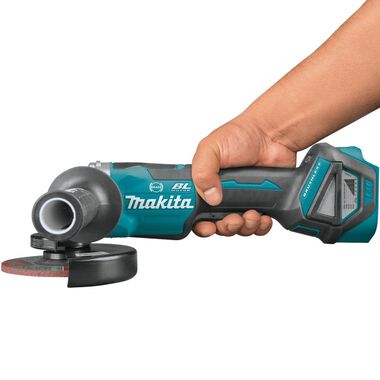 Makita 18V LXT 4 1/2 / 5in Paddle Switch Cut-Off/Angle Grinder (Bare Tool), large image number 9