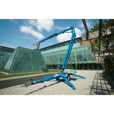 Genie 50 Ft. Trailer Mounted Articulating Boom Lift, large image number 1