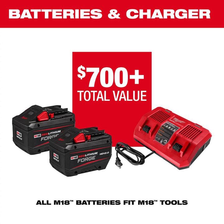 Milwaukee M18 FUEL 21 Inch Auger Propelled Dual Battery Single Stage Snow Blower Kit, large image number 5