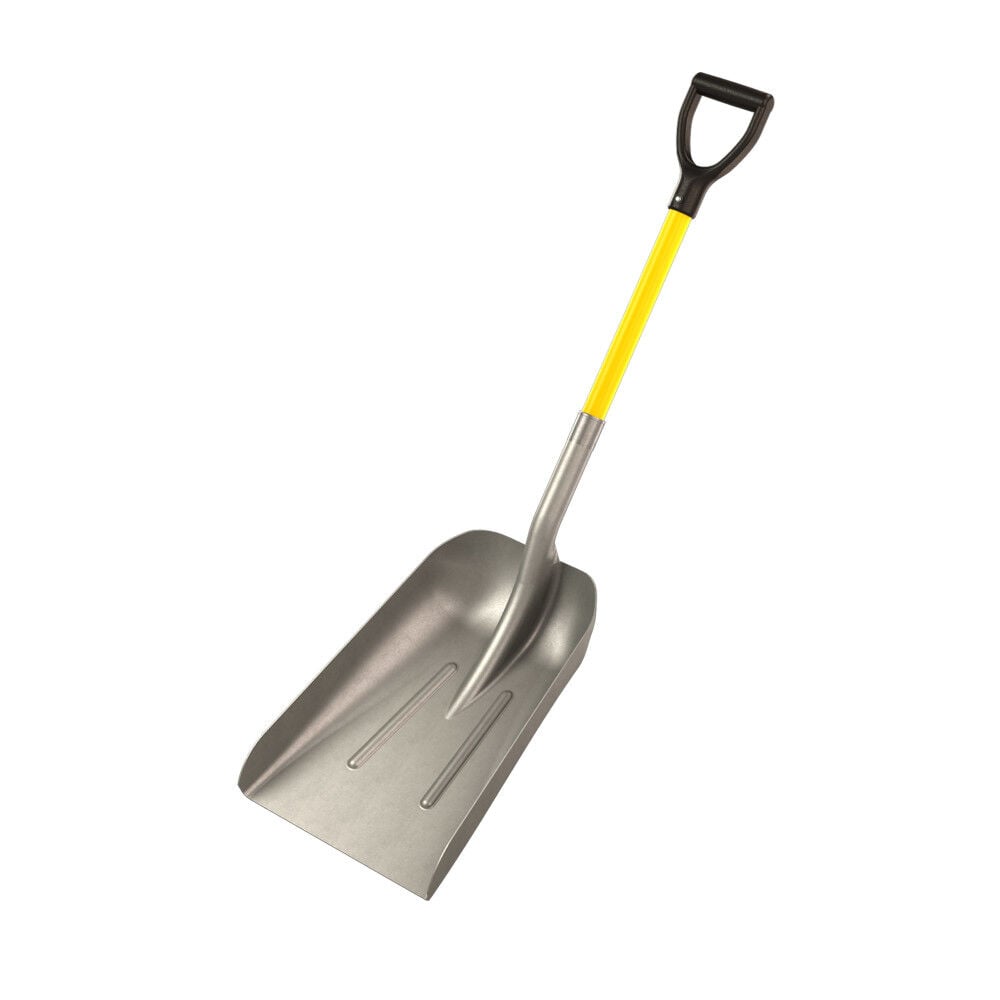 Bon Tool 27 Inch Aluminum Scoop with Fiberglass D Handle, large image number 2