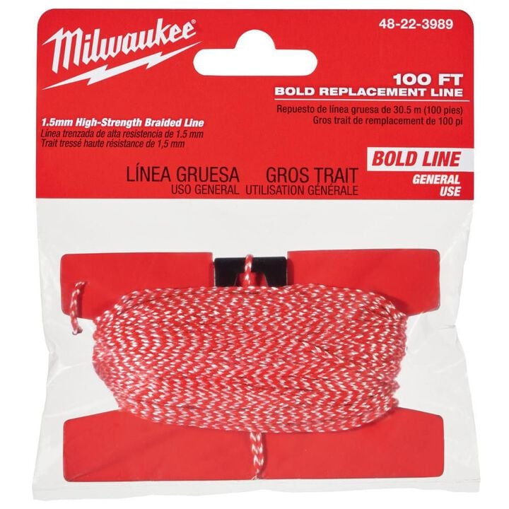 Milwaukee 100 Ft. Bold Line Replacement Chalk Line