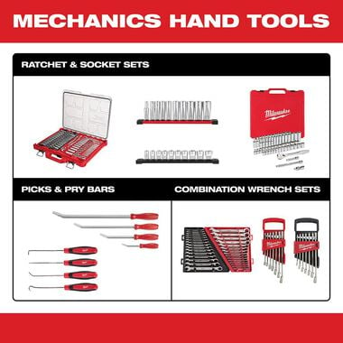 Milwaukee 7-Piece Combination Wrench Set - Metric, large image number 9