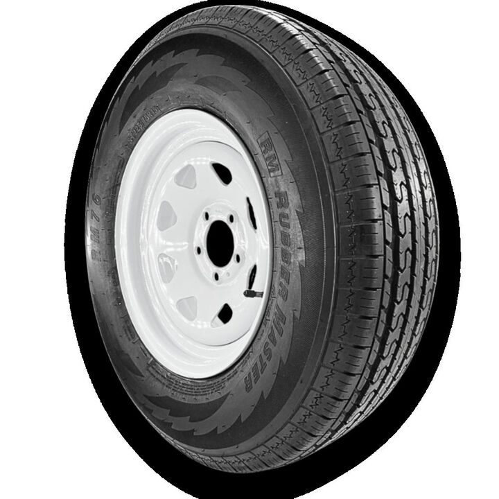 Rubbermaster Tire ST225/75R15 10P & 15 x 6 5ON4.5 SPOKE, large image number 1