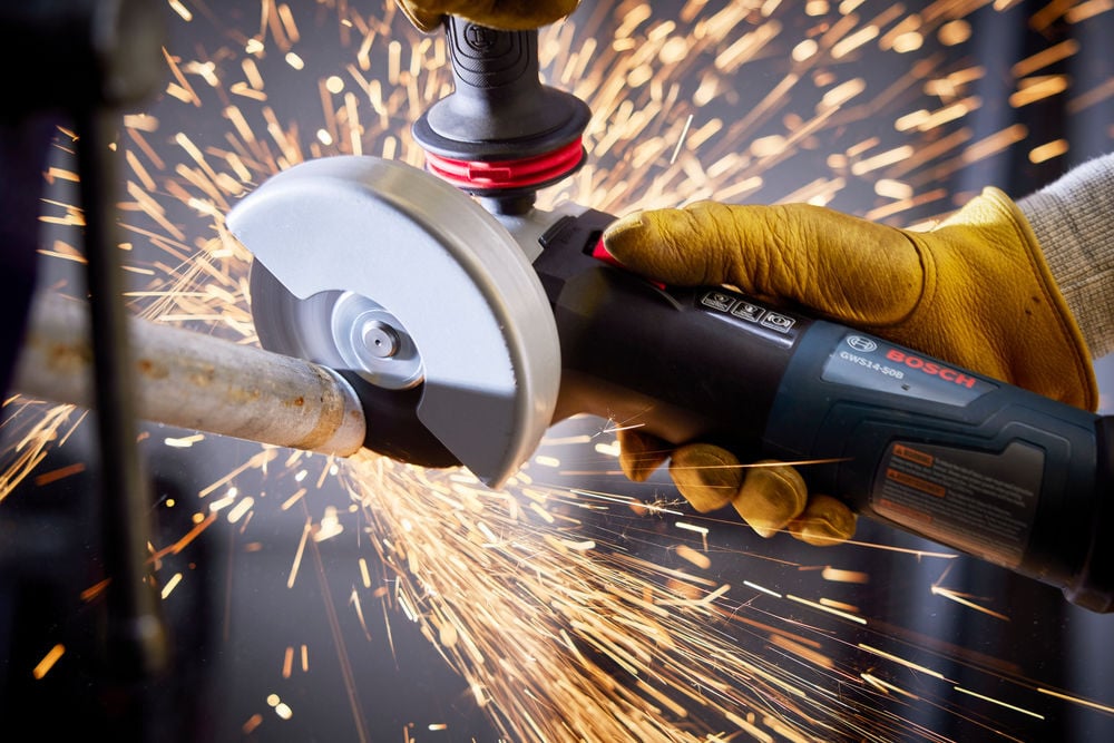 Bosch 5 Inch Angle Grinder with Brake, Reconditioned, large image number 6