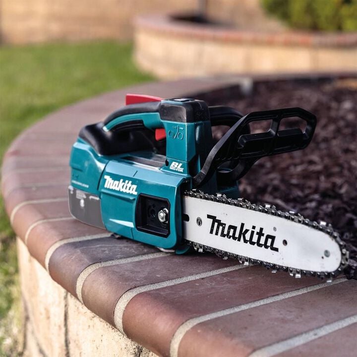 Makita 18V LXT Lithium-Ion Brushless Cordless 10in Top Handle Chain Saw (Bare Tool), large image number 8