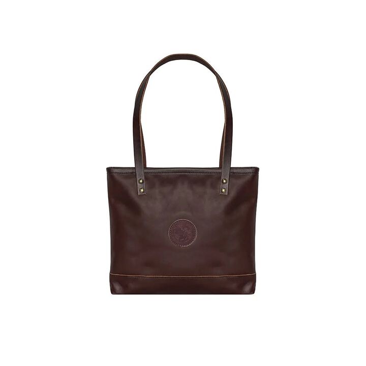 Duluth Pack Brown Leather Lakewalk Tote