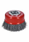 Bosch 3 Inch Wheel Dia. X-LOCK Arbor Carbon Steel Crimped Wire Cup Brush, small image number 1