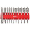 Milwaukee 13 PC Flat Boring Bit Set, small image number 1