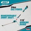 Makita 40V max XGT Brushless Cordless 24 Inch Articulating Pole Hedge Trimmer 4 Ah Kit, small image number 3