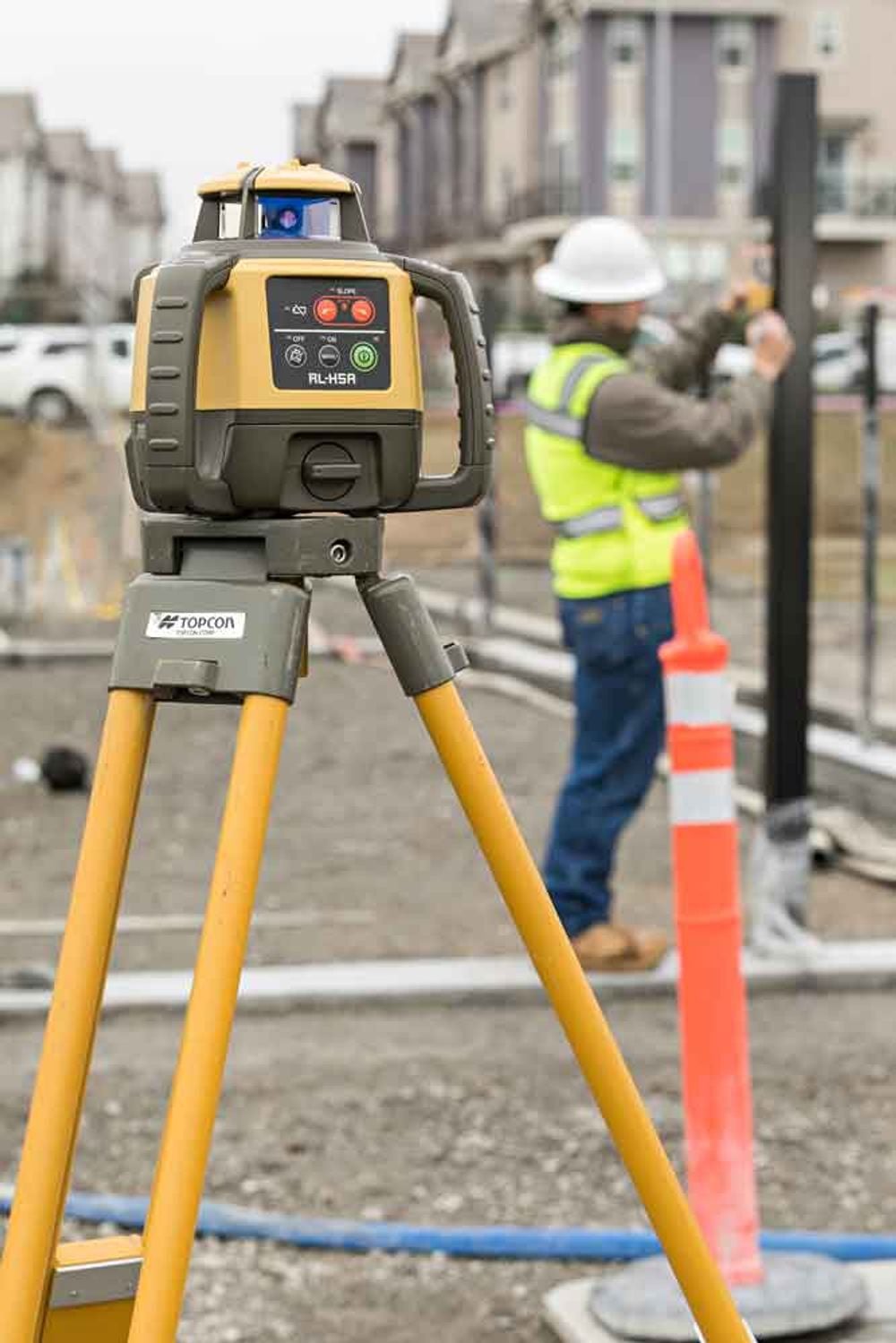 Topcon RL-H5A Horizontal Self Leveling Rotary Laser with LX80 Detector, large image number 4