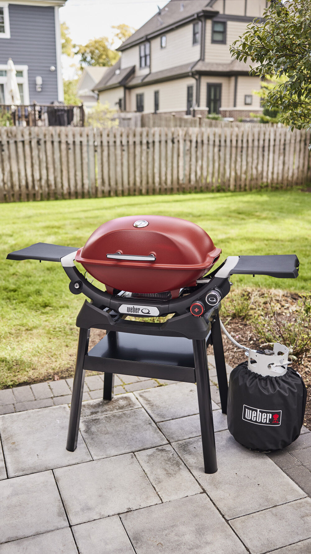 Propane Bbq Red Gas Bbq Weber Genesis EP-310 Grill Brick Red