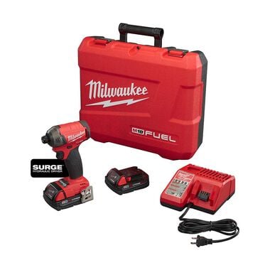 Milwaukee M18 FUEL SURGE 1/4 in. Hex Hydraulic Driver Kit, large image number 0