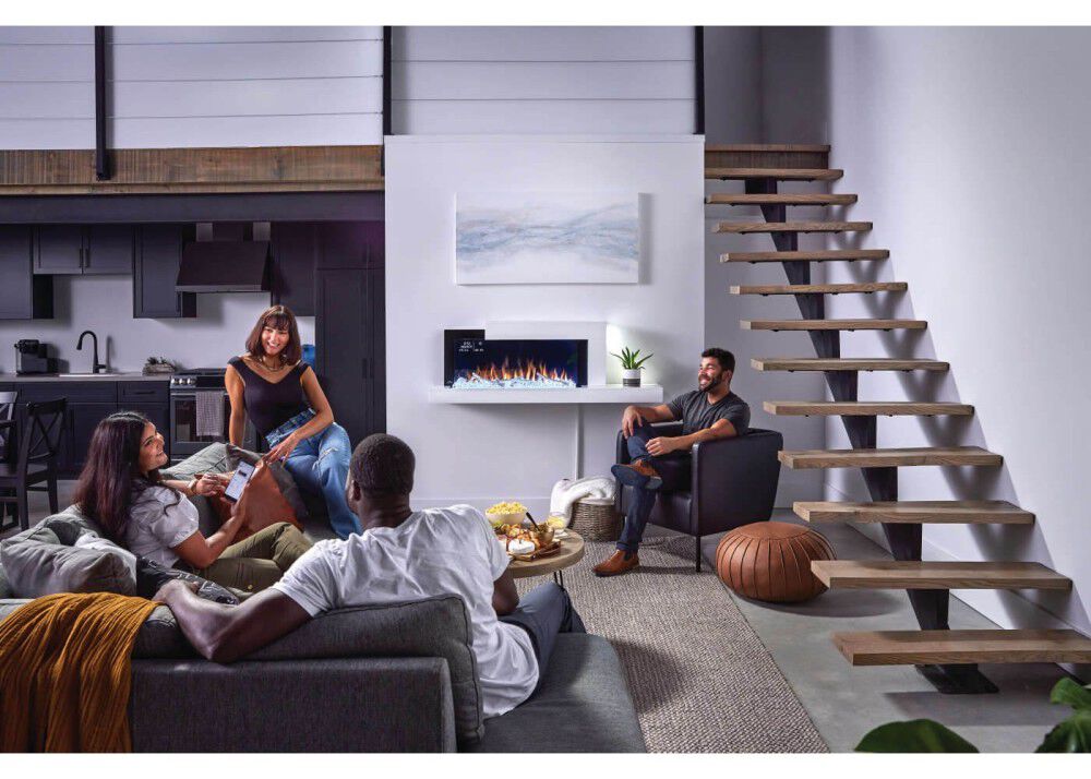 Napoleon Stylus Cara Elite Multi-View Wall-Hanging Electric Fireplace, large image number 3