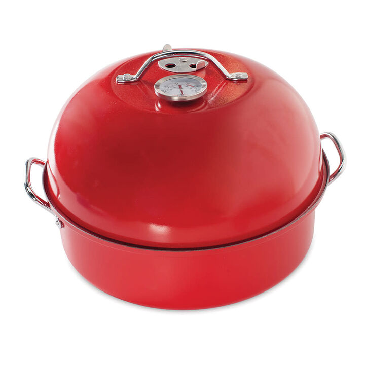 Nordic Ware Red Aluminized Steel Stovetop Kettle Smoker
