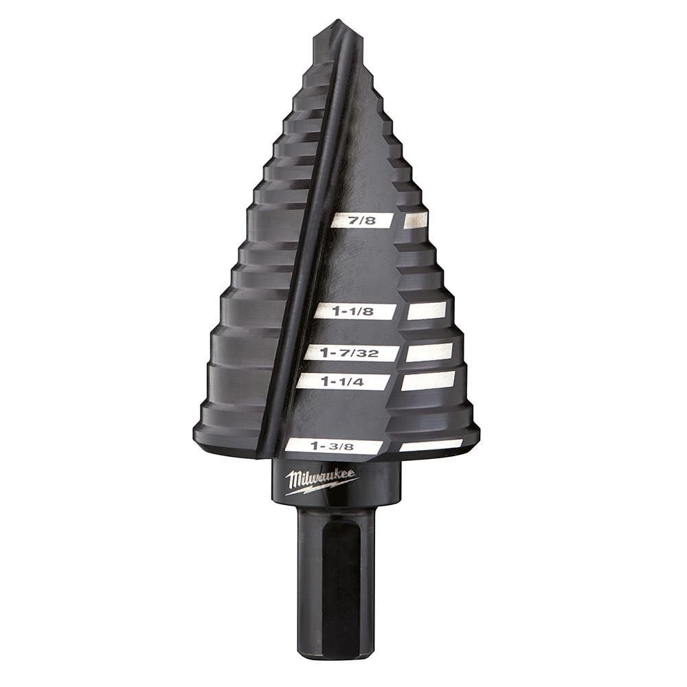 Milwaukee #12 Step Drill Bit 7/8 in. to 1-3/8 in., large image number 1