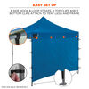 Ergodyne 10 Ft x 10 Ft Pop-Up Tent Sidewall Blue, small image number 4