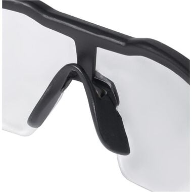Milwaukee Safety Glasses - Clear Anti-Scratch Lenses, large image number 4