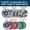 Bosch 4-1/2 Inch 80 Grit X-LOCK Medium Grit Abrasive Fiber Discs 25 Piece, small image number 5
