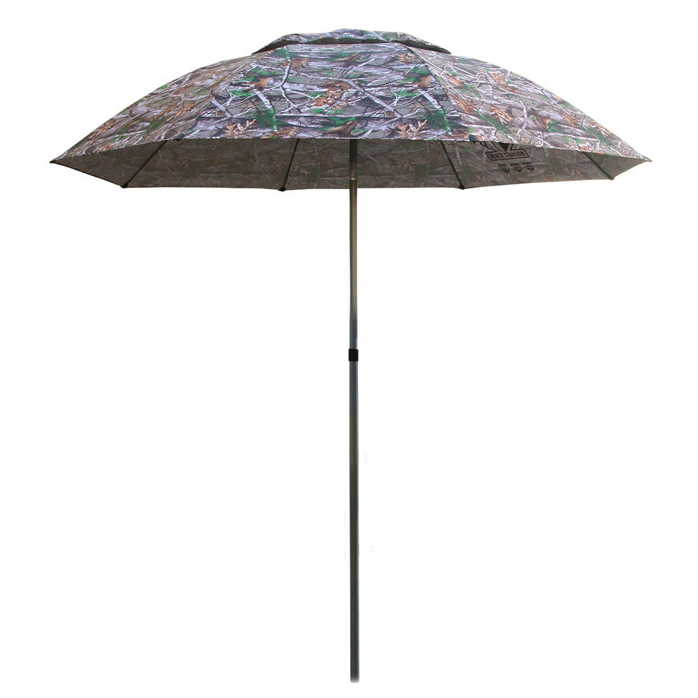 Black Stallion Industrial Umbrella 7.5' Camo Polyester FR, large image number 1
