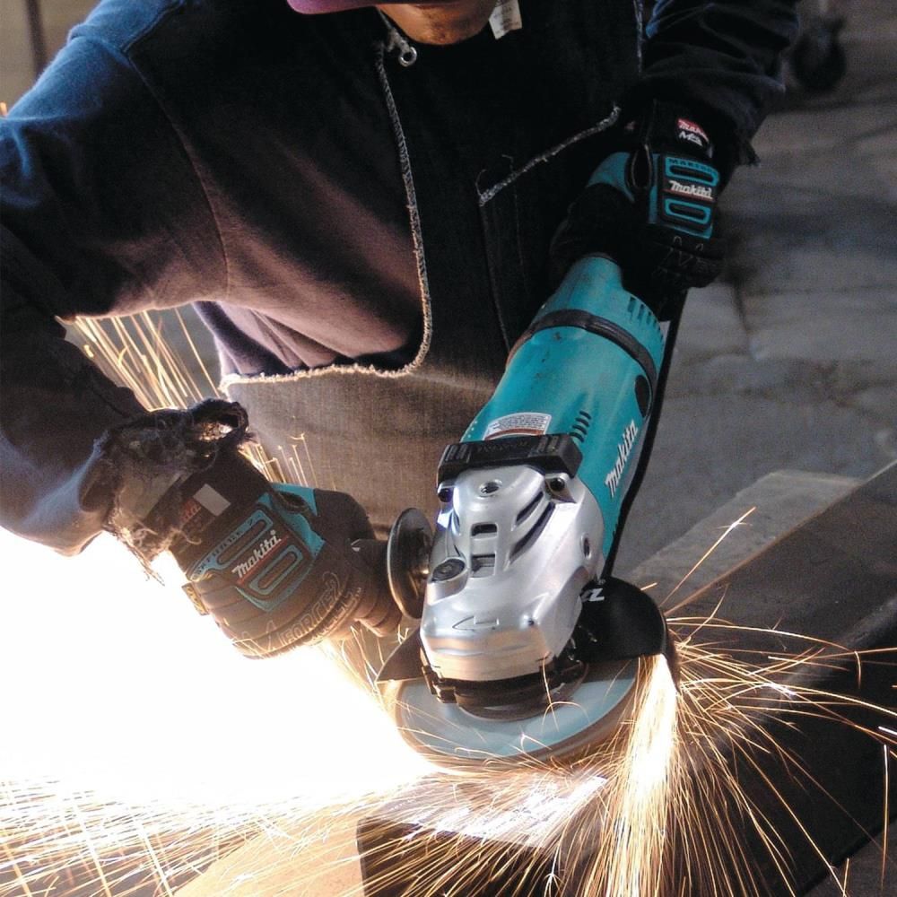 Makita 7 In. Angle Grinder No Lock-On/Lock-Off, large image number 9