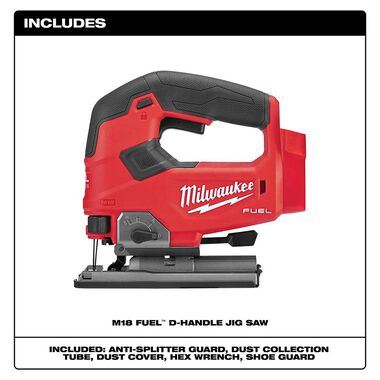 Milwaukee M18 FUEL D-handle Jig Saw (Bare Tool) 2737-20 - Acme Tools