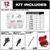 Milwaukee HOLE DOZER with Carbide Teeth Plumber Hole Saw Kit 12pc, small image number 2