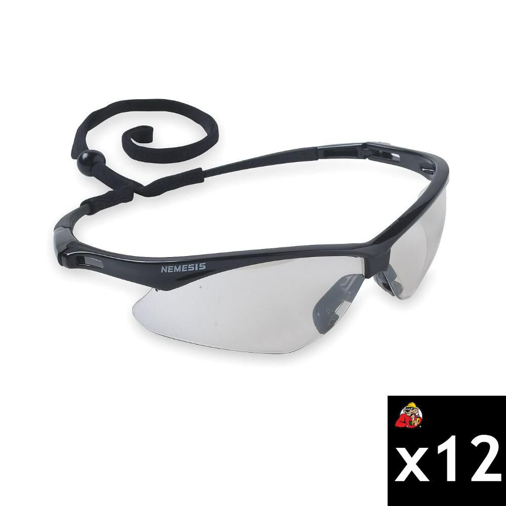 Ansell Protective Products KleenGuard V30 Nemesis Safety Glasses 12 Pieces – 25685-12