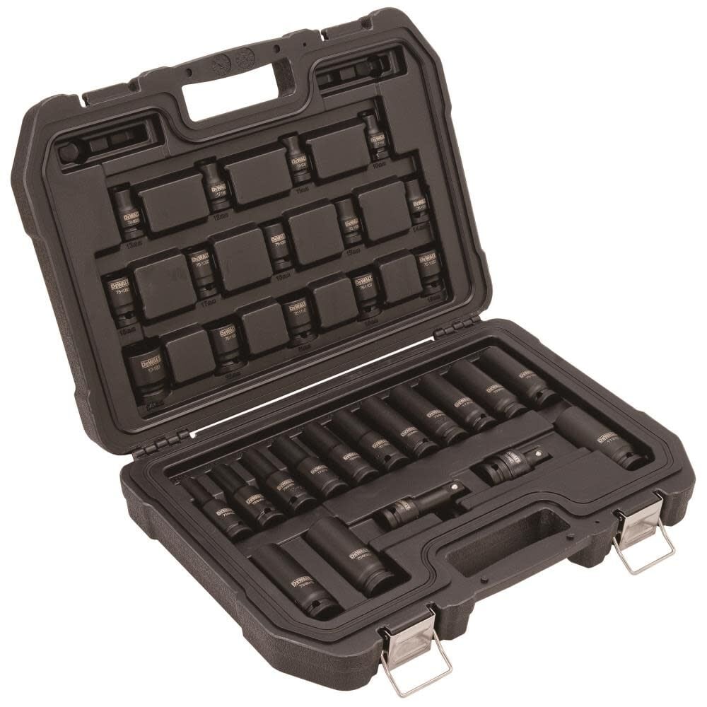 DEWALT 30 Piece 1/2 in Drive Combination Impact Socket Set – 6 Point Simolary simolary.com 7
