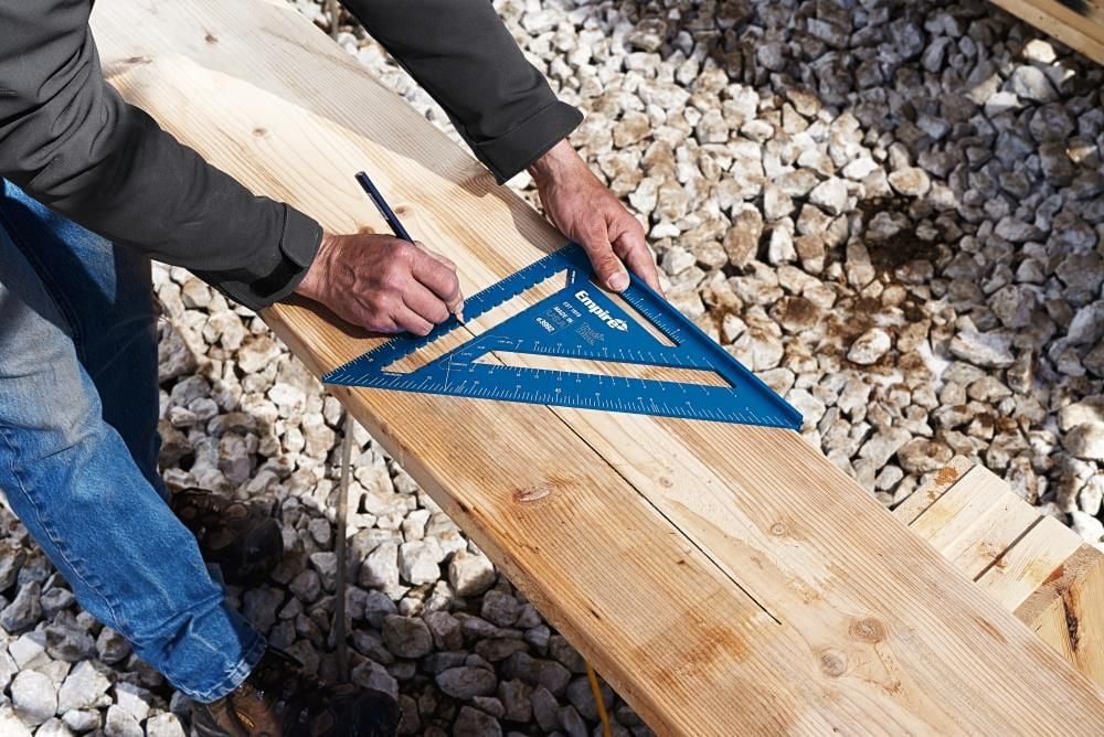 Empire Level 12 in. True Blue Laser Etched Rafter Square, large image number 6