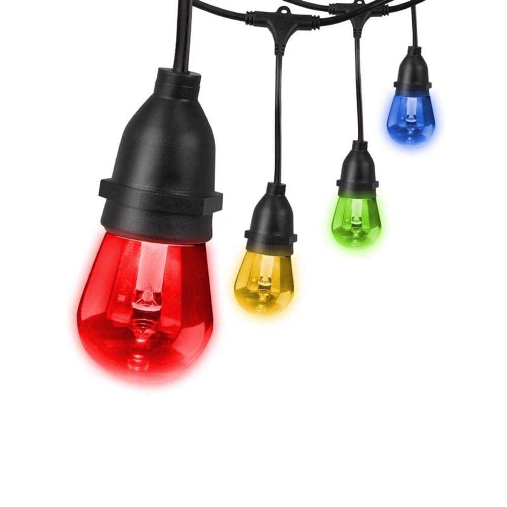 Feit Electric 24 Ft. 30W E26 Base 12 LED String Light Multicolored – 9092764