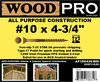 Woodpro (800) #10 x 4-3/4 In. All Purpose Wood Screws, small