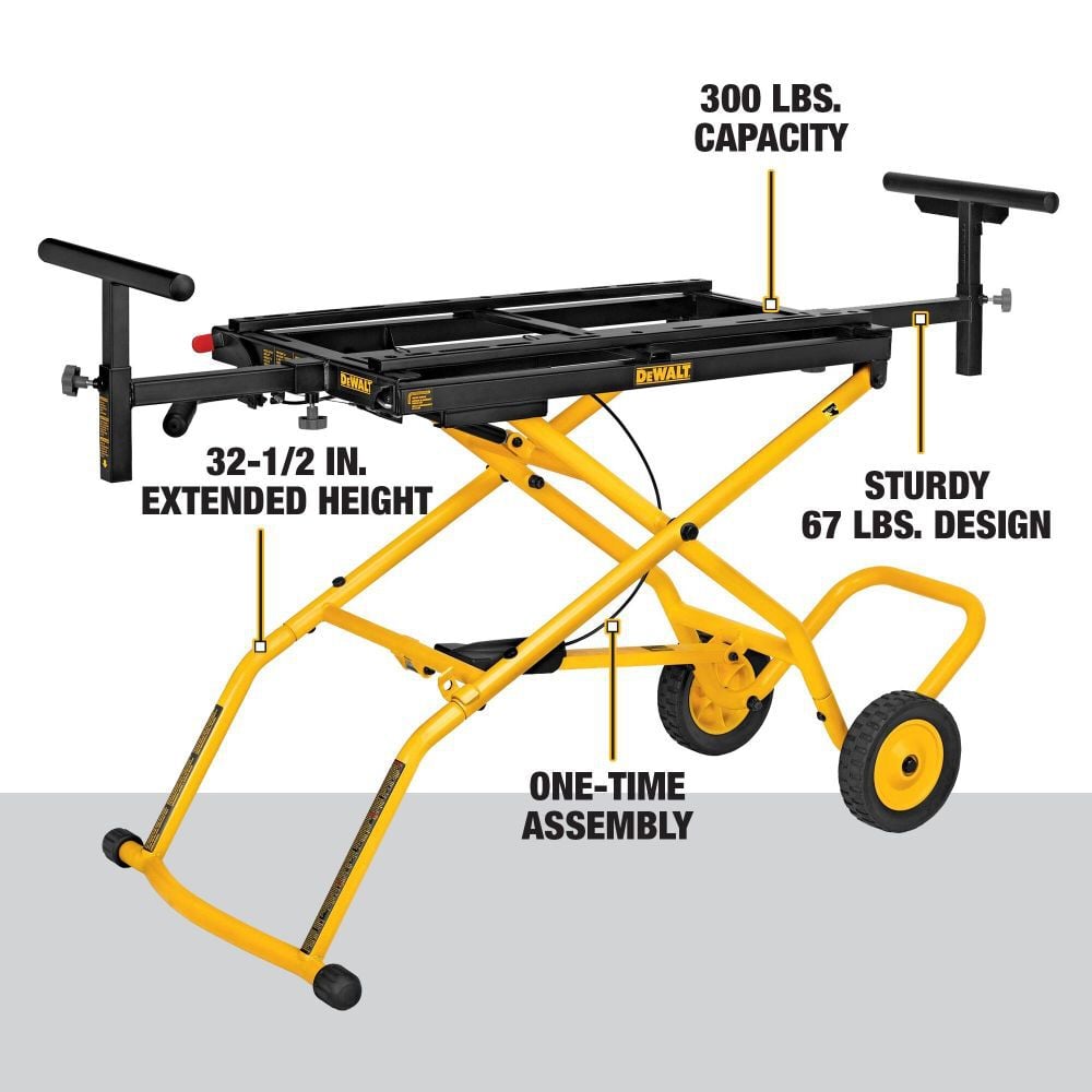 DEWALT Rolling Miter Saw Stand DWX726 Acme Tools