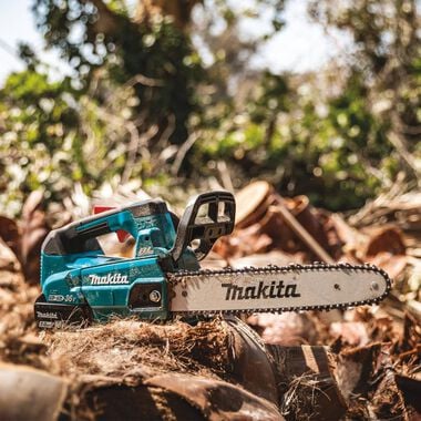 Makita 18V X2 (36V) LXT Lithium-Ion Brushless Cordless 14in Top Handle Chain Saw Kit (5.0Ah), large image number 12