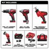 Milwaukee M18 4-Piece Combo Kit, small