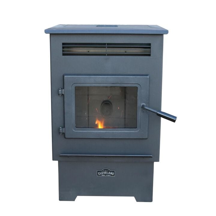 Cleveland Iron Works No.200 Medium EPA Approved High-Efficiency Pellet Stove with Smart Home Technology Heats 1200 Sq Ft Area, large image number 3