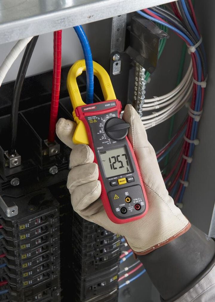 Amprobe Motor Maintenance Clamp Meter 600A AC/DC TRMS, large image number 3